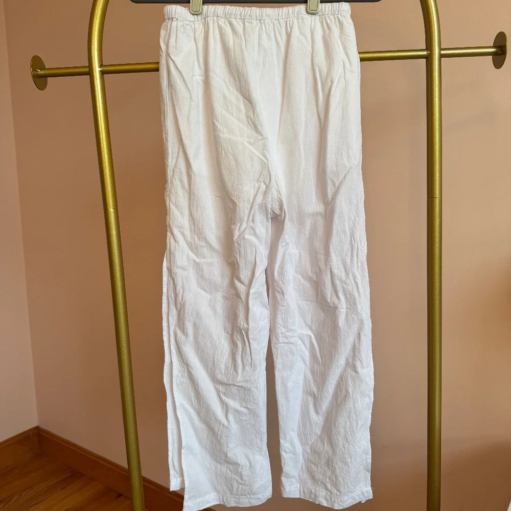 Linen Beach Pants - Picture 2 of 4
